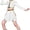 Skirt Set, variant on Guvpev G'irls Popular Singer Cosplay Costume, 2-Piece Pop Idol Group Cosplay Outfit with Top & Skirt for Halloween Cosplay, Birthday Party & Stage Performance Dress Up, Ages 3-14
