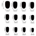 thumbnail image 5 of Uxgjfwu 24Pcs 4th Of July Press On Nails, Patriotic Flag Fake Nails, Short False Nails With Glue, Independence Day Decorative Nail Art Kit, 5 of 9