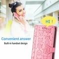 thumbnail image 4 of Lovely Animal Pattern Wallet Flip Case for Motorola Moto G Power 5G 2024, PU Leather Magnetic Closure Card Holder Lanyard Kickstand Phone Cover for Motorola Moto G Power 5G 2024, Pink, 4 of 5