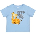 thumbnail image 3 of Inktastic My Yaya Loves Me Boys or Girls Baby T-Shirt, 3 of 5