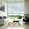 thumbnail image 7 of Ahgly Company Machine Washable Indoor Rectangle Abstract Dark Almond Brown Area Rugs, 7' x 10', 7 of 7