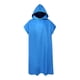 thumbnail image 2 of Poncho de microfibra Colamx para surf con capucha toalla de playa toalla de natación para piscina Azul, 2 of 8