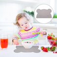 thumbnail image 3 of Silicone Non-Slip Baby Placemat Children Kids Toddler Baby Dining Foot Mat, 3 of 3