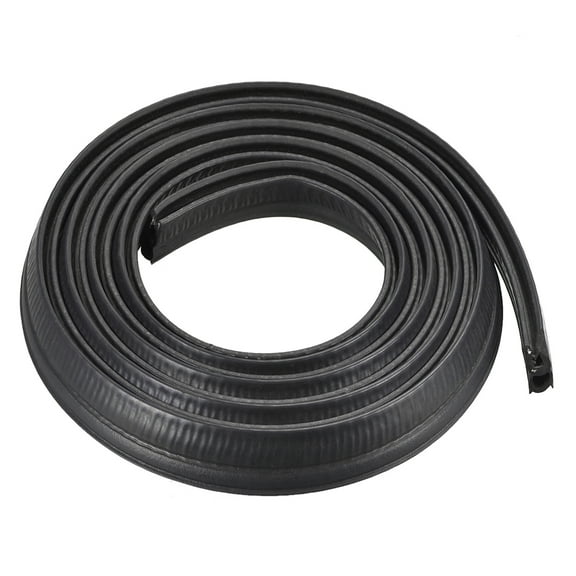 Uxcell Fits 1-3mm Edge 2M 0.83" Height Trim Seal with Top Bulb EPDM Rubber Seal