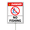 fishing-49, variant on Eveokoki Danger No Fishing Yard Sign with Stake 8x12inch Yard Decoration Rustproof Outdoor Aluminum Sign for Yard Garden Lawn Street Outdoor