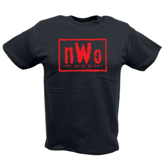 NWO New World Order Red Ink Kids Youth Black T-shirt