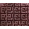 thumbnail image 4 of oneOone Georgette Viscose Fabric Greek Key Geometric Fabric Prints By Yard 42 Inches Wide, 4 of 4