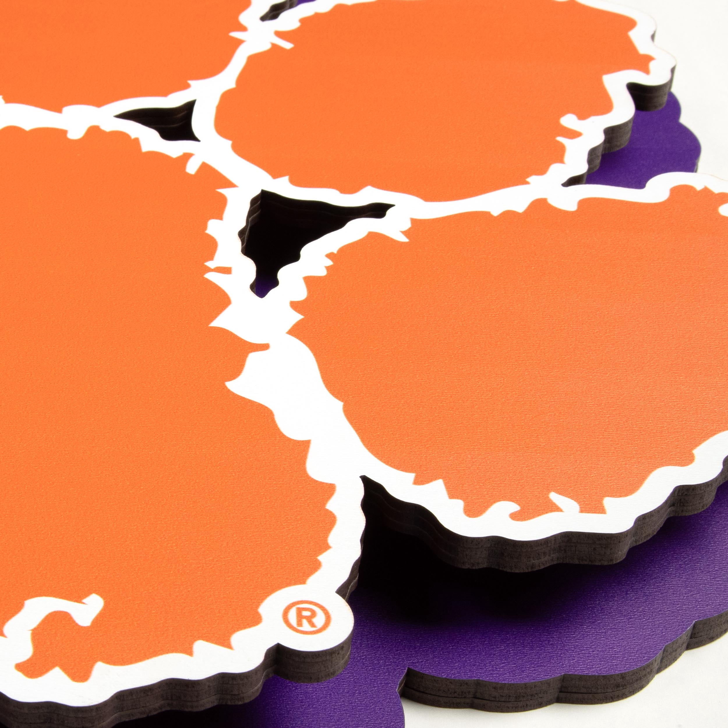 YouTheFan NCAA Clemson Tigers 3DX Die Cut Wall Art