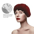 thumbnail image 4 of Kll Spider On The Web Pattern Shower Cap & Bath Cap For Women,Reversible Oversized Waterproof Shower Caps For All Hair Lengths,Elastic Reusable Bathing Hair Cap, 4 of 9