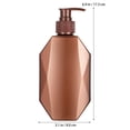 thumbnail image 4 of Portable Plastic Pump Bottles Coffee Pearl 8Pcs 17.3x3.1in, 4 of 8