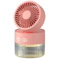 thumbnail image 1 of Portable Fan - Portable Misting Fan, USB, Light, 350ml, 3 Speeds, Multi-Use, 1 of 5
