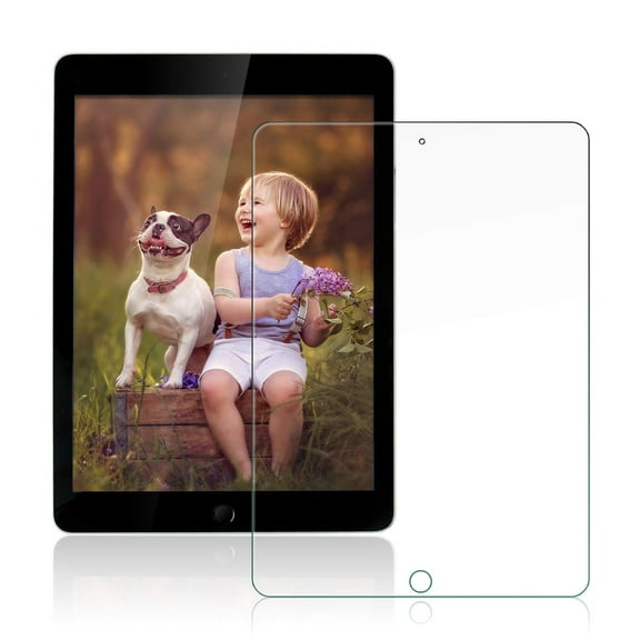 [1 Pack] iPad 10.2" 7th Generation Screen Protector, Allytech Ultra HD Clear Anti Scratch Bubble Free Support Apple Pencil Anti-Fingerprint Easy Installation Tempered Glass Film for Apple iPad 10.2
