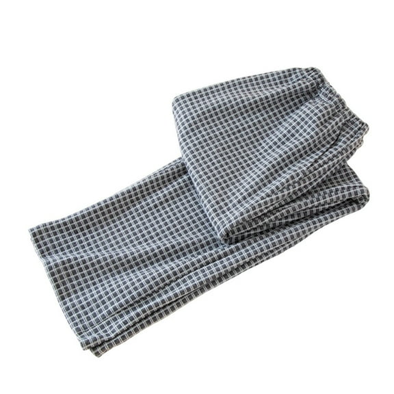 Tnhcen Women's Thermal Flannel Pajama Pants with Pockets Soft Plush Sleepwear Bottoms Cozy Fleece Lined Checked Pattern Lounge Pants Home Wear M-2XL