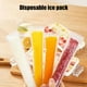 thumbnail image 5 of Bolsas Desechables para Helados, Paquete de 50, con Embudo, Bolsas para Polos, Tubos para Congelar, Fundas de Plástico Transparente, 28 cm de Largo, para Golosinas Caseras, Meriendas de Verano., 5 of 6