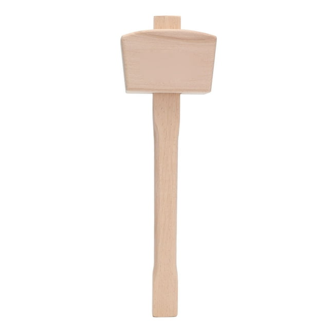 Wooden Mallets, Easy To Use Handle Woodworking Tool High Hardness For Home For Woodworking Studio