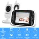 thumbnail image 2 of Monitor para Bebés HelloBaby con 2 Cámaras, Visión Nocturna, Audio Bidireccional, 2 of 9