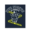 thumbnail image 2 of Five Nights at Freddy's Fazbear and Caution Tape Boy's Navy T-shirt-S, 2 of 7