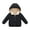 Black, variant on Children Down Jackets Windproof Baby Girls Winter Coats Toddler Outerwear Long Sleeve Snow Jackets Boys Warm Clothes for Children1-6 Years(Red,4-5 Years)