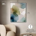 thumbnail image 4 of Moss and Mineral Forms III Canvas Print Nature Decor by Art Remedy, Silver Frame, 30 x 36, 4 of 6