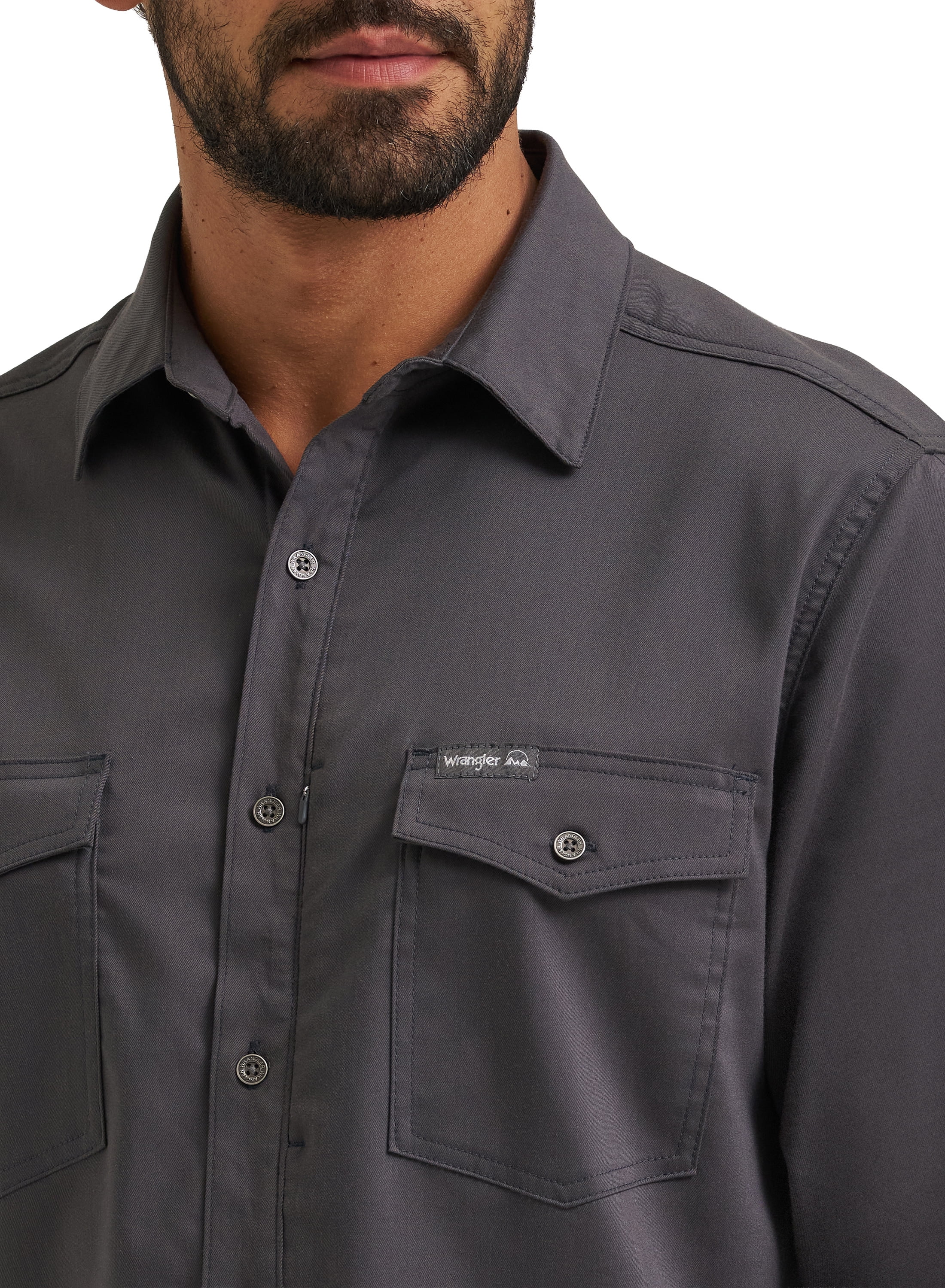 Wrangler® Men's Outdoor All Season Tech Long Sleeve Shirt