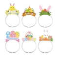 thumbnail image 4 of 6x Diadema con Tema de Pascua Accesorio para Disfraz Vestirse para Actuaciones Festivas, 4 of 9