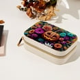 thumbnail image 7 of Halloween Velvet Portable Jewelry Organizer Box with Removable Compartment - Gift and Jewelry Display, 7 of 7