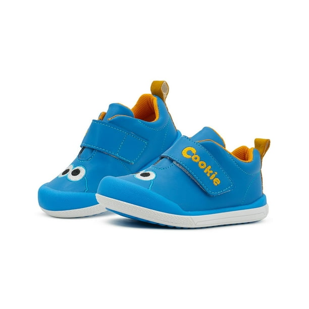 Tenis Karsten Plaza Sesamo Marino Velcro 12-17 Caricatura azul 12