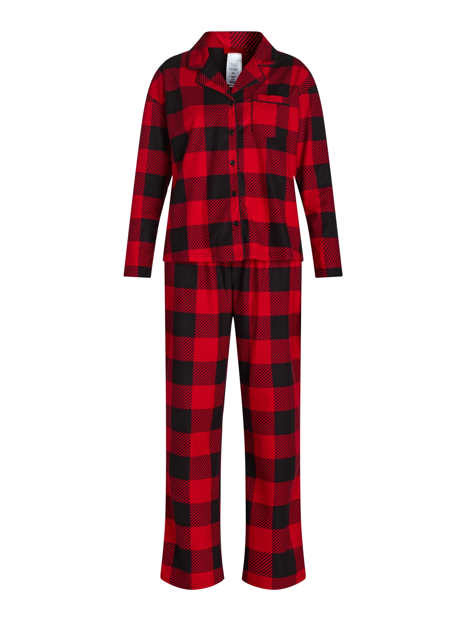 Jolly Jammies Women’s Velour Matching Family Pajamas Set, 2-Piece, Sizes S-3X