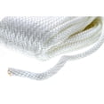 thumbnail image 3 of Seachoice Anchor Line Rope, Braided Nylon, White, Spring Hook, 3/16 In. X 100 Ft., 3 of 5