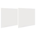 COOPHYA Electrostatic Adhesion Whiteboard Sticker Roll White Dry Erase Board for Home Use with PP Material