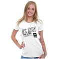 thumbnail image 4 of US Army Star Logo Proud to Serve Women's T Shirt Ladies Tee Brisco Brands S, 4 of 5