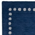thumbnail image 5 of SAFAVIEH Kids Fiona Solid Bordered Wool Area Rug, Navy, 4' x 6', 5 of 7