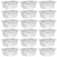 thumbnail image 5 of LOLIPPYY 50pcs Heart Shaped Baking Cups Disposable Aluminum Foil Cups Tart Mini Pie Dessert Cake Pans for BBQ Outdoor Picnic and Travel, 5 of 7