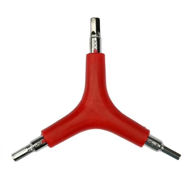 Xihbxyly Llave Hexagonal Tipo Y, Herramienta Allen de 4/5/6 Mm, Construcción de Acero de Alta Dureza, Acabado Antioxidante, Diseño de Fácil Agarre, Herramienta de Reparación de Bicicletas, Accesorios