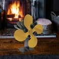 thumbnail image 1 of Ventidor de de Energía Térmica, Ventidor de Chimenea de 4 para Leña / Quemador / Chimenea, Ventidor de Ecoló - dorado perfecl Ventilador de chimenea, 1 of 8