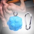 thumbnail image 1 of Bolas de sólidas para entrenamiento de fuerza con gancho, suministros antideslizantes, empuñaduras de sujeción de bola eléctrica, bloque de Azul, 1 of 8