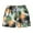 A, variant on LYMAYTER Toddler Kids Hawaiian Shorts for Boys Girls Summer Cartoon Floral Printed Sport Shorts Baby Beach Swimming Shorts for 2-8 Years Old