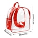 thumbnail image 1 of Bolsas de Almacenamiento Grandes Mochila Transparente con Función de Mochila de Estudiante Visible, Mochila Al Aire Libre con Múltiples Bolsas de Almacenamiento de Pvc Bolsa de Plástico de Almacenamie, 1 of 6