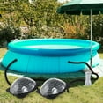 thumbnail image 2 of Patiojoy Solar Pool Heater Above Ground/In Ground Swimming Pool Dorm Heater with Rotatable Hose Connectors Set of 2, 2 of 10