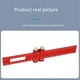 thumbnail image 4 of Woodworking Precision Pocket Ruler Aluminum Slide Ruler, 4 of 5