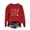 Red-1, variant on Dgankt Womens Tops Valentines Sweatshirt Women Oversized Love Heart Shirt Pullover Valentine's Long Sleeve Tops S-2XL