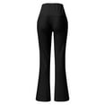 thumbnail image 5 of Awxnjux Wide Leg Pants Woman Womens Length Full Casual Pants Flare Leg High Waist Trousers (Black,Xl), 5 of 6