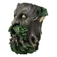 thumbnail image 3 of Evergreen Forest Greenman Wall Hanging Planter Sculpture Plaque Home Decor, 3 of 5