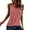 Pink, variant on Aayomet Workout Tank Tops For Women Women's Camisole with Shelf Bra Spaghetti Straps Cami Tanks,Gray S