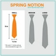 thumbnail image 5 of Spring Notion Boys' Mottled Linen Zipper Necktie, 5 of 5