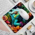 thumbnail image 2 of Chameleon Square Desk Mat, 8.3x9.8 Inch, Non-Slip Rubber Bottom, Printed, Suitable for Office and Gaming - Gaming Mousepad and Mouse Pad, 2 of 6