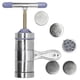 thumbnail image 1 of Presse à pâtes manuelle en acier inoxydable avec 5 têtes de moule, accessoire de cuisine, 1 of 4
