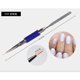thumbnail image 2 of Cepillo De Pintura De Doble Clavo Para Pintura De Uñas Gel Liner Drawing Pen Polish Tool Colcomx Nail Art Polaco pluma de pintura, 2 of 7