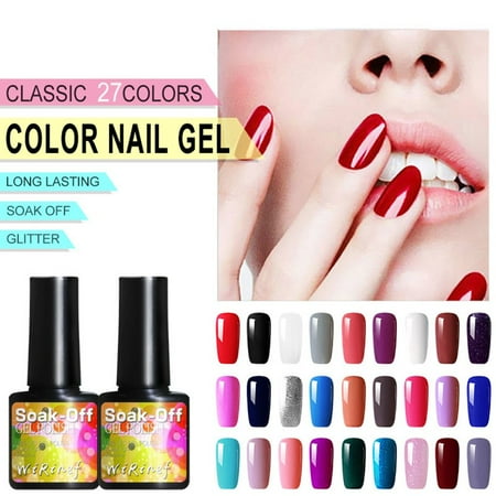 Jeir 8g Shimmer Glitter Uv Gel Lak Lacquer Vernis Semi Permanent Hybrid Nail Art Manicure Pure Color Coat Walmart Canada