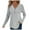 Light Gray, variant on larppty Women's Pullover Lightweight Sweaters, Long Sleeve V Neck Ribbed Knit Shirts Casual Button Blouses Tunic Tops 2025 Fall Fashion (Blue, S)